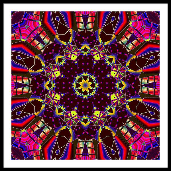 21-Manifesting Digital Art Collection  - Framed Print