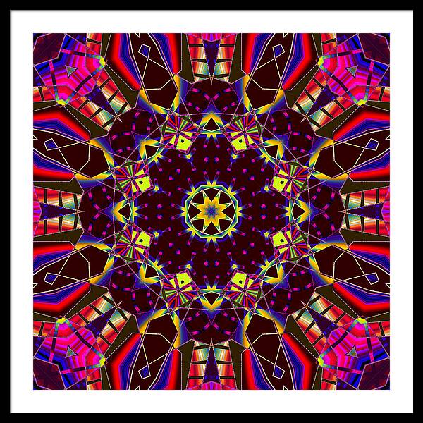 21-Manifesting Digital Art Collection  - Framed Print