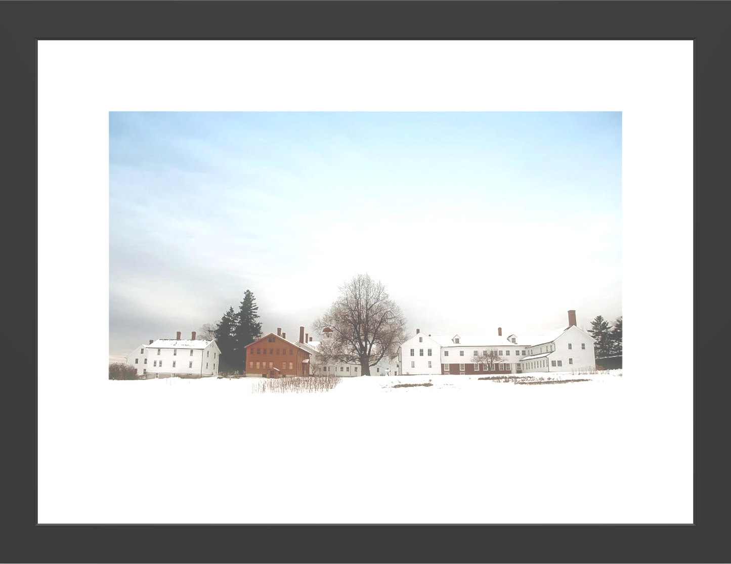 Canterbury Shaker Village - Framed Print