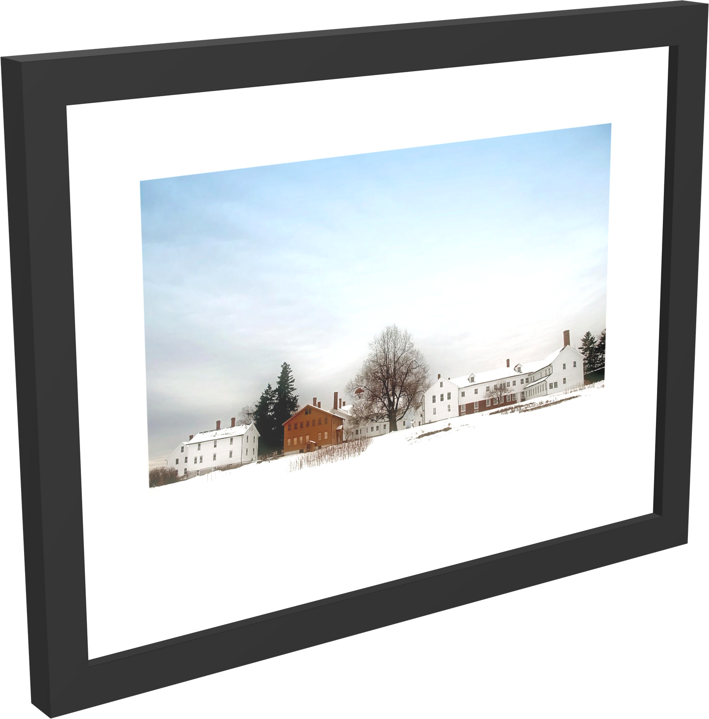 Canterbury Shaker Village - Framed Print