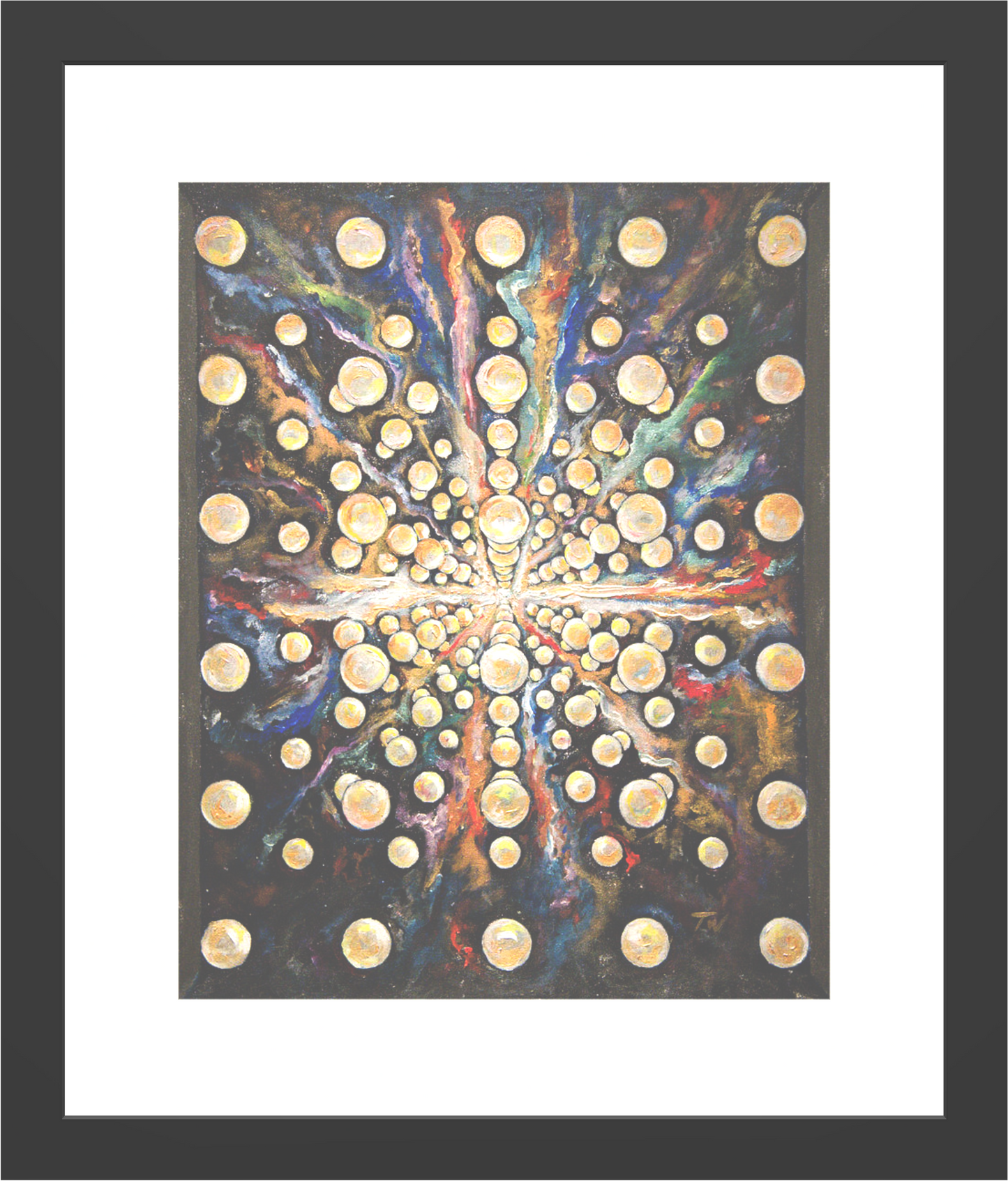 Orbs of Light - Framed Print