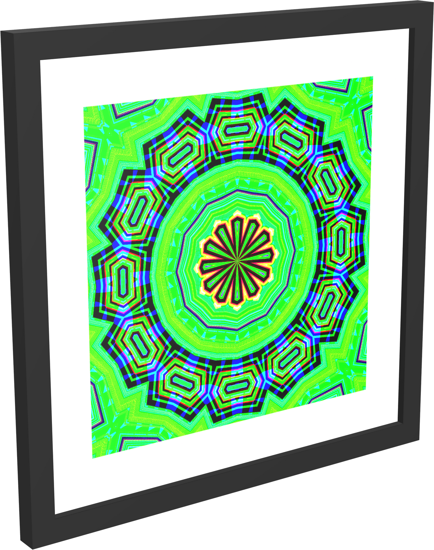 Singularity Totem - Framed Print