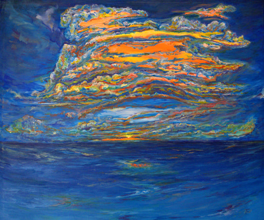 The Horizon Acrylic Painting