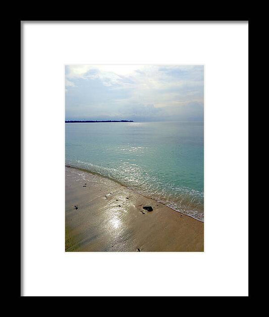 Bintang Beach Gili Air, Indonesia - Framed Print