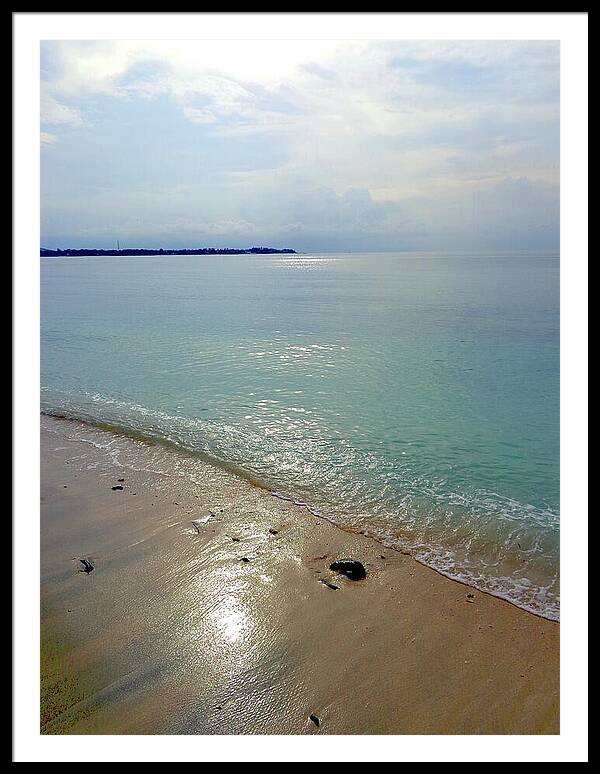 Bintang Beach Gili Air, Indonesia - Framed Print