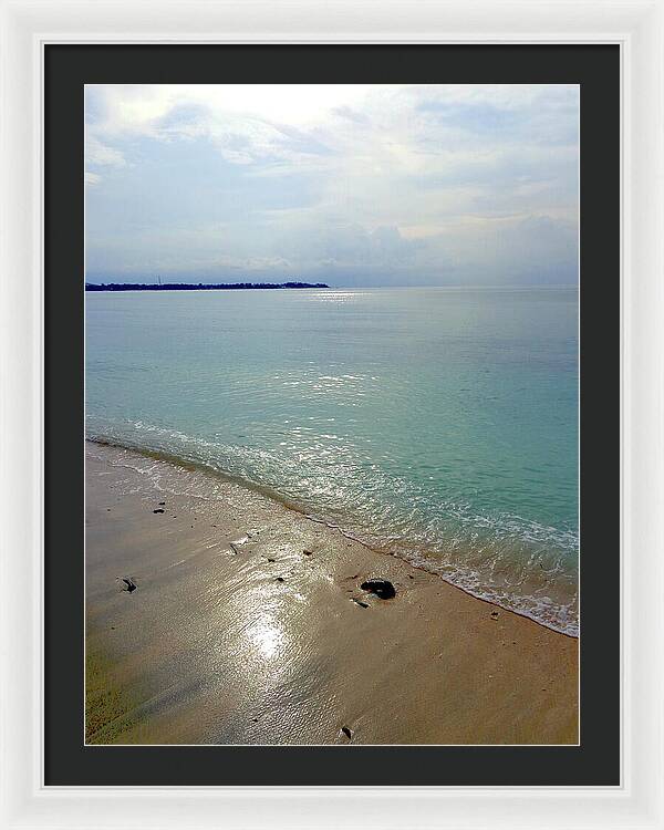 Bintang Beach Gili Air, Indonesia - Framed Print