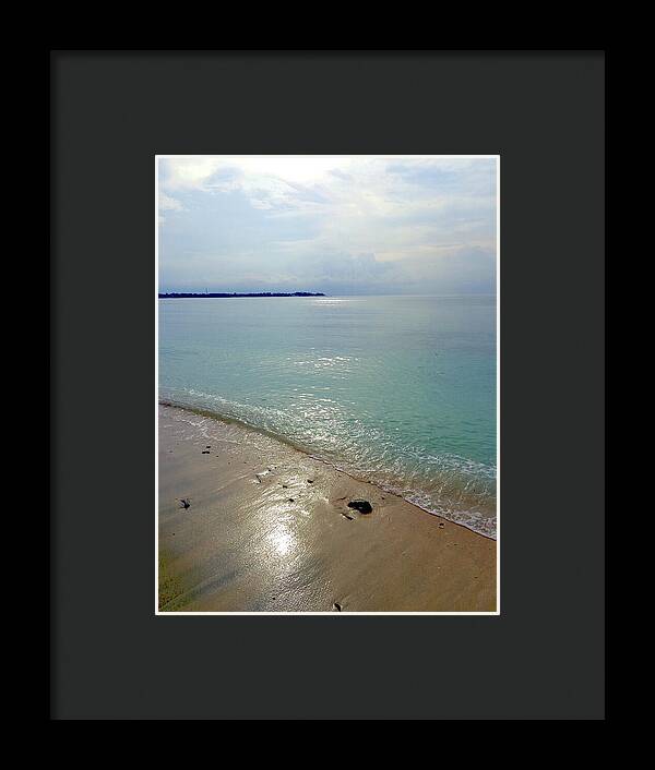 Bintang Beach Gili Air, Indonesia - Framed Print