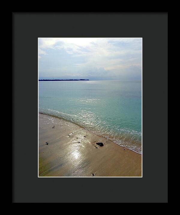 Bintang Beach Gili Air, Indonesia - Framed Print