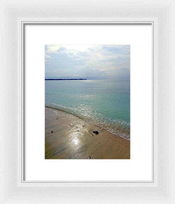 Bintang Beach Gili Air, Indonesia - Framed Print