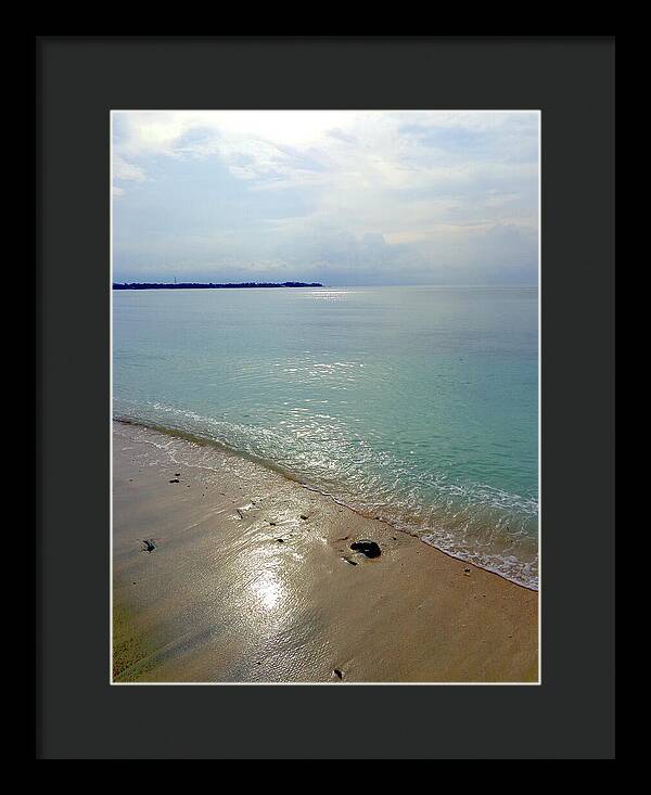 Bintang Beach Gili Air, Indonesia - Framed Print