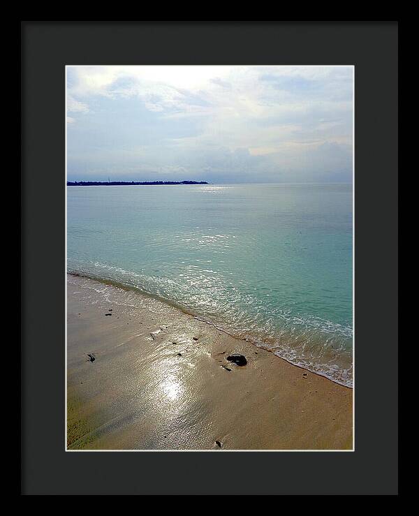 Bintang Beach Gili Air, Indonesia - Framed Print