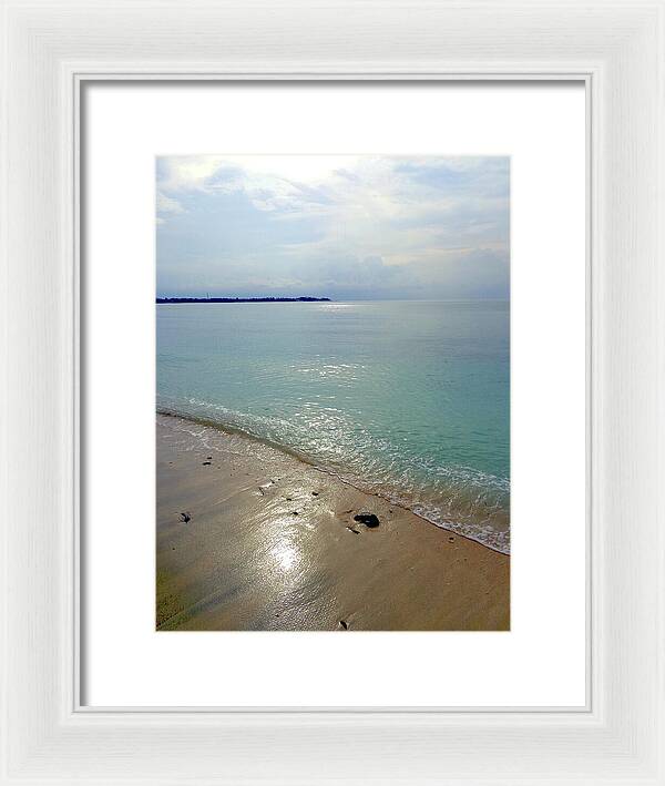 Bintang Beach Gili Air, Indonesia - Framed Print