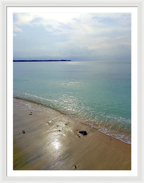 Bintang Beach Gili Air, Indonesia - Framed Print