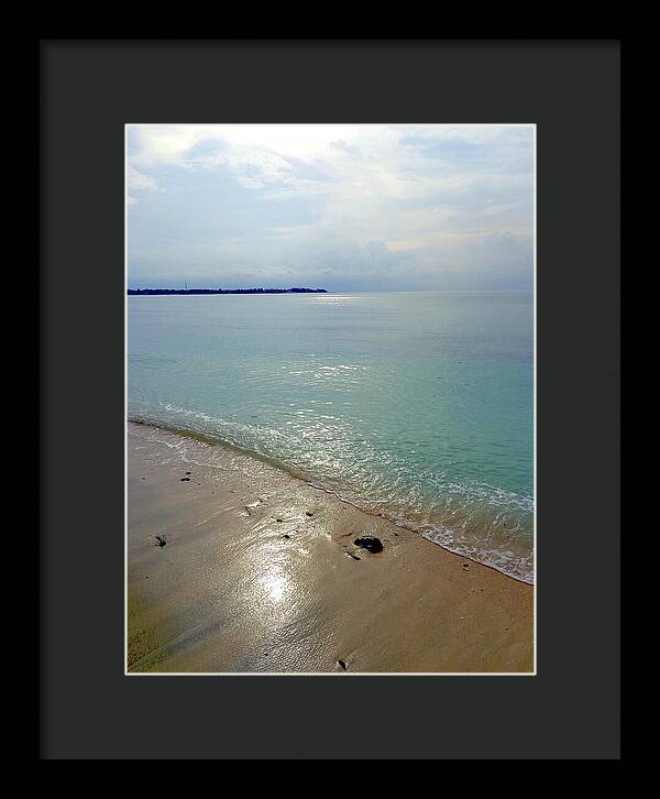 Bintang Beach Gili Air, Indonesia - Framed Print