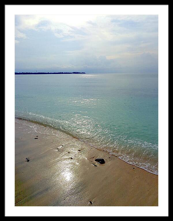 Bintang Beach Gili Air, Indonesia - Framed Print