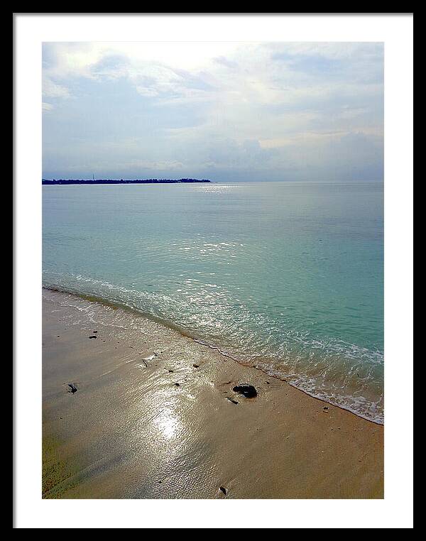 Bintang Beach Gili Air, Indonesia - Framed Print