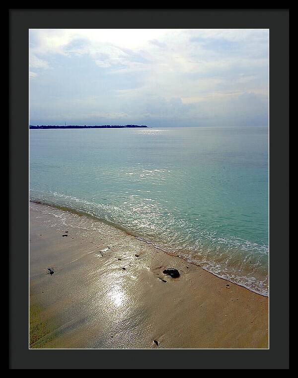 Bintang Beach Gili Air, Indonesia - Framed Print