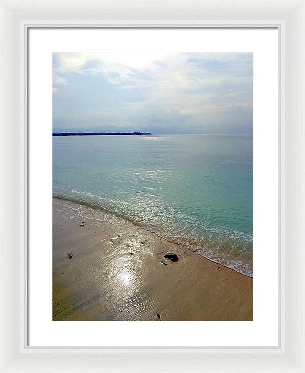 Bintang Beach Gili Air, Indonesia - Framed Print