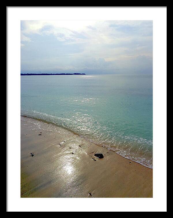 Bintang Beach Gili Air, Indonesia - Framed Print