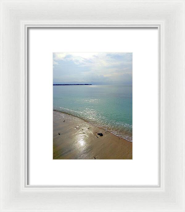 Bintang Beach Gili Air, Indonesia - Framed Print