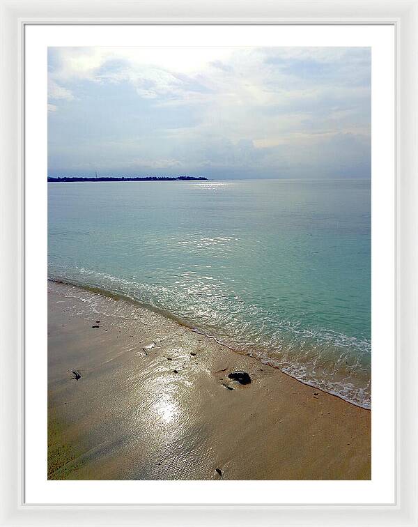 Bintang Beach Gili Air, Indonesia - Framed Print