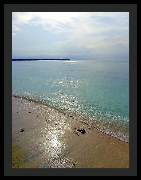 Bintang Beach Gili Air, Indonesia - Framed Print