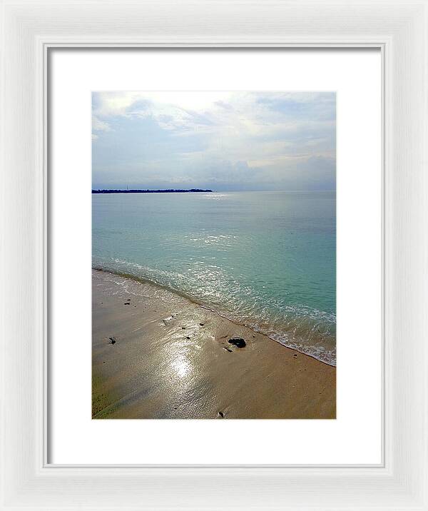 Bintang Beach Gili Air, Indonesia - Framed Print