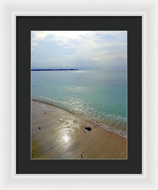 Bintang Beach Gili Air, Indonesia - Framed Print