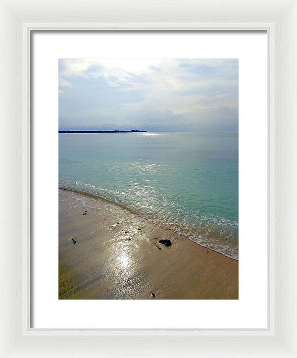 Bintang Beach Gili Air, Indonesia - Framed Print