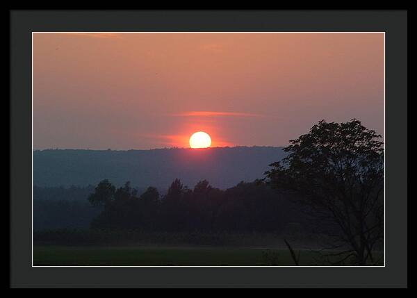 Cool Sunset Photos - Framed Print