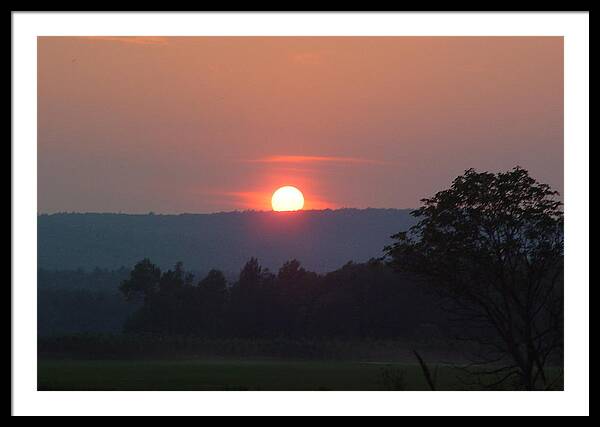 Cool Sunset Photos - Framed Print