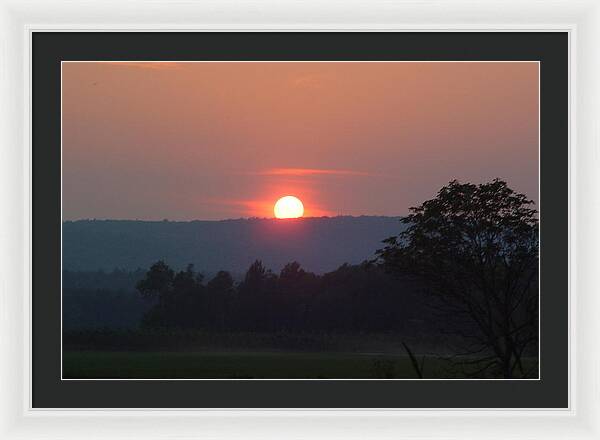 Cool Sunset Photos - Framed Print