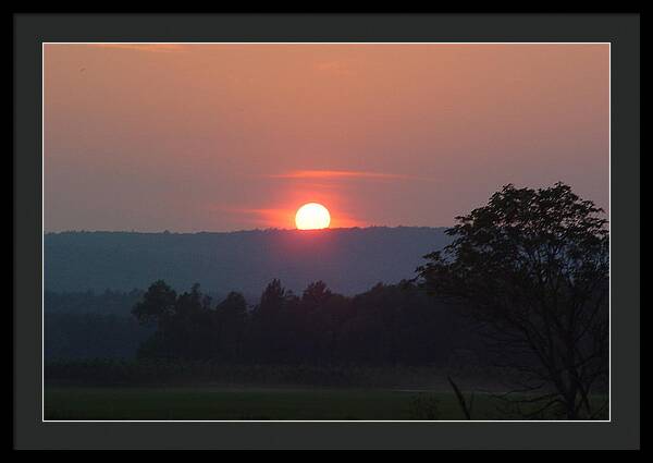 Cool Sunset Photos - Framed Print