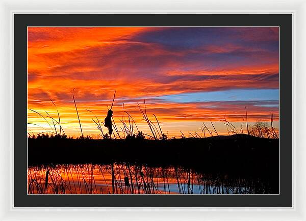 Beautiful Sunset Pictures - Framed Print