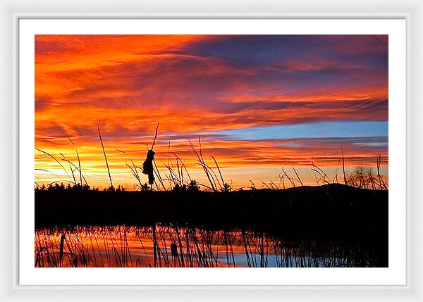 Beautiful Sunset Pictures - Framed Print