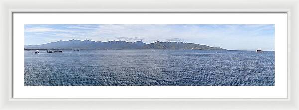 Lombok Straight, Lombok Island - Framed Print