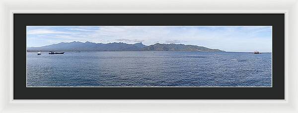 Lombok Straight, Lombok Island - Framed Print