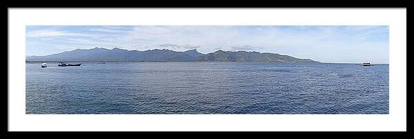 Lombok Straight, Lombok Island - Framed Print