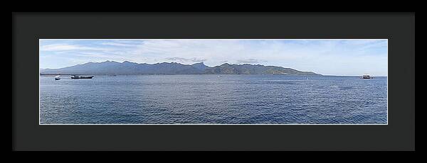 Lombok Straight, Lombok Island - Framed Print