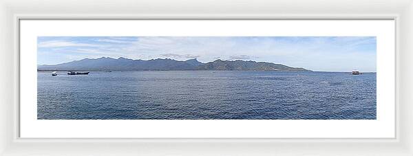 Lombok Straight, Lombok Island - Framed Print