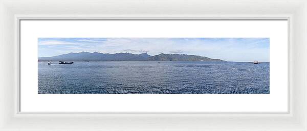 Lombok Straight, Lombok Island - Framed Print