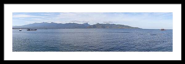 Lombok Straight, Lombok Island - Framed Print