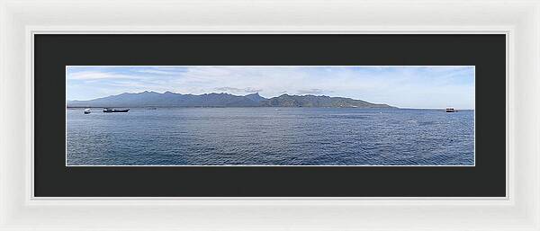 Lombok Straight, Lombok Island - Framed Print