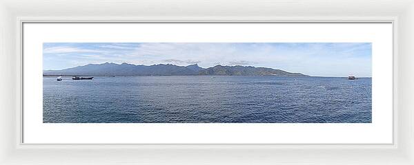 Lombok Straight, Lombok Island - Framed Print