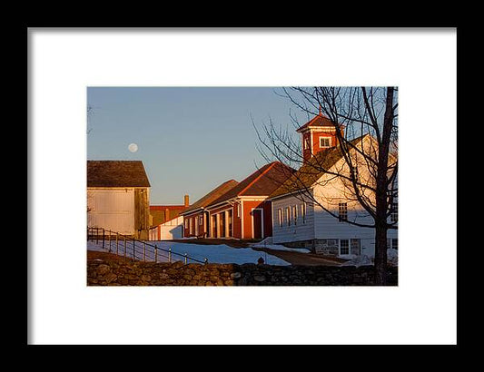 Winter Sunset Photos - Framed Print