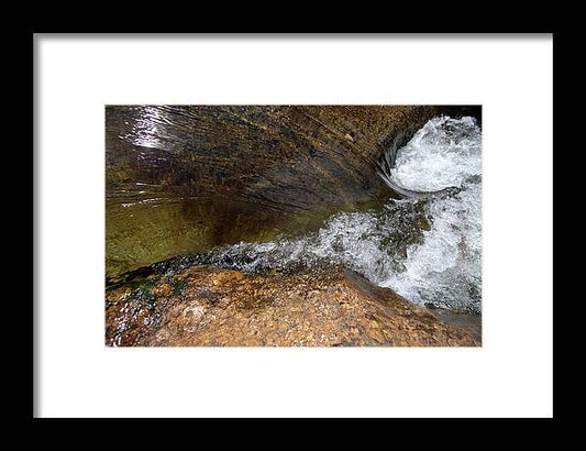 Mountain Water Mount Washington - Framed Print