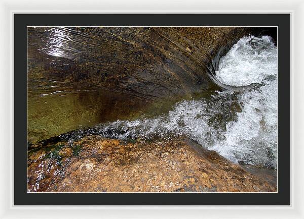 Mountain Water Mount Washington - Framed Print