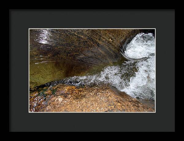 Mountain Water Mount Washington - Framed Print