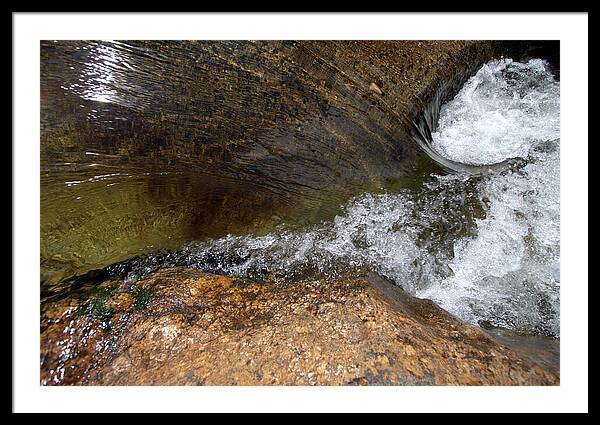 Mountain Water Mount Washington - Framed Print