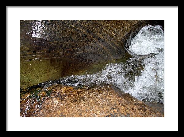 Mountain Water Mount Washington - Framed Print